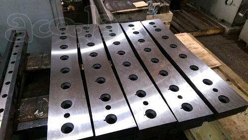 Купить ножи для дробилок в Москве для всех видов от производителя. Ножи для дробилок ИПР в наличии. Ножи гильотинные в наличии