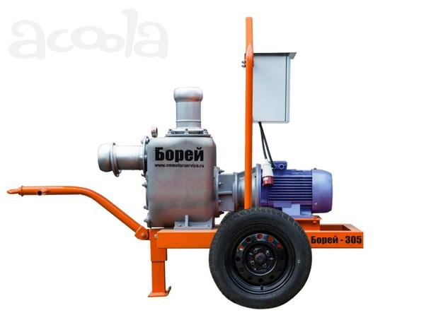 Борей-305 (Эл. установка 15кВт/1450 об., 320м3/час, 23 м.в.с., абр.10%, т.ч. 76мм)